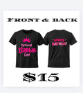 Front and Back design shirt