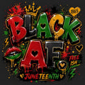 Juneteenth DTF print